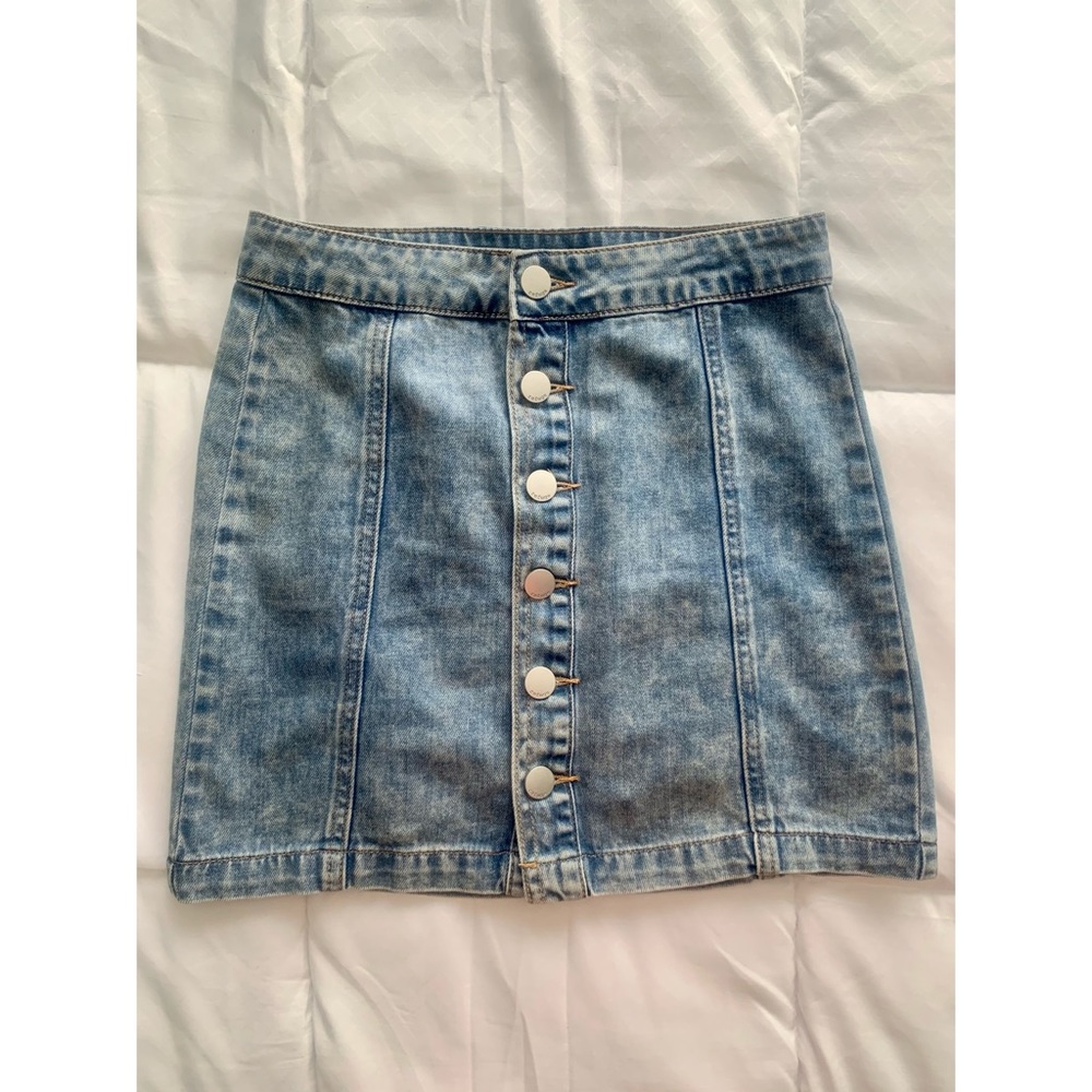 Denim Skirt